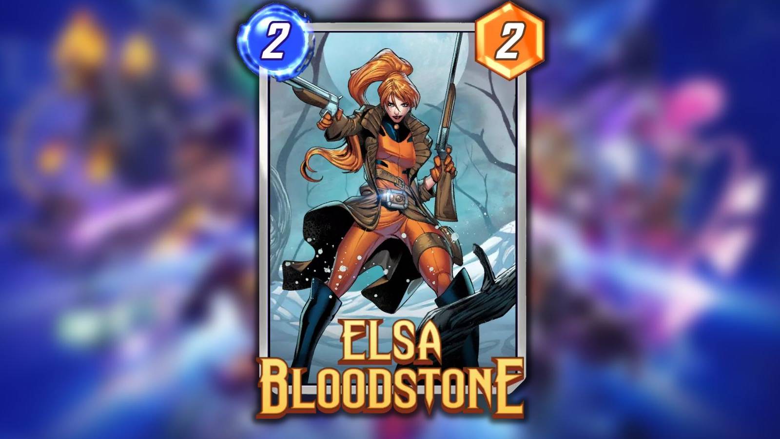 image showing the elsa bloodstone card in marvel snap.