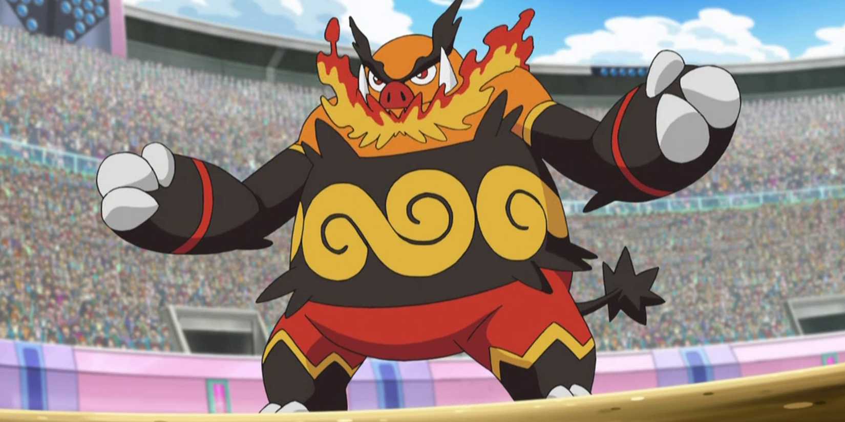 Emboar In The Pokemon Anime