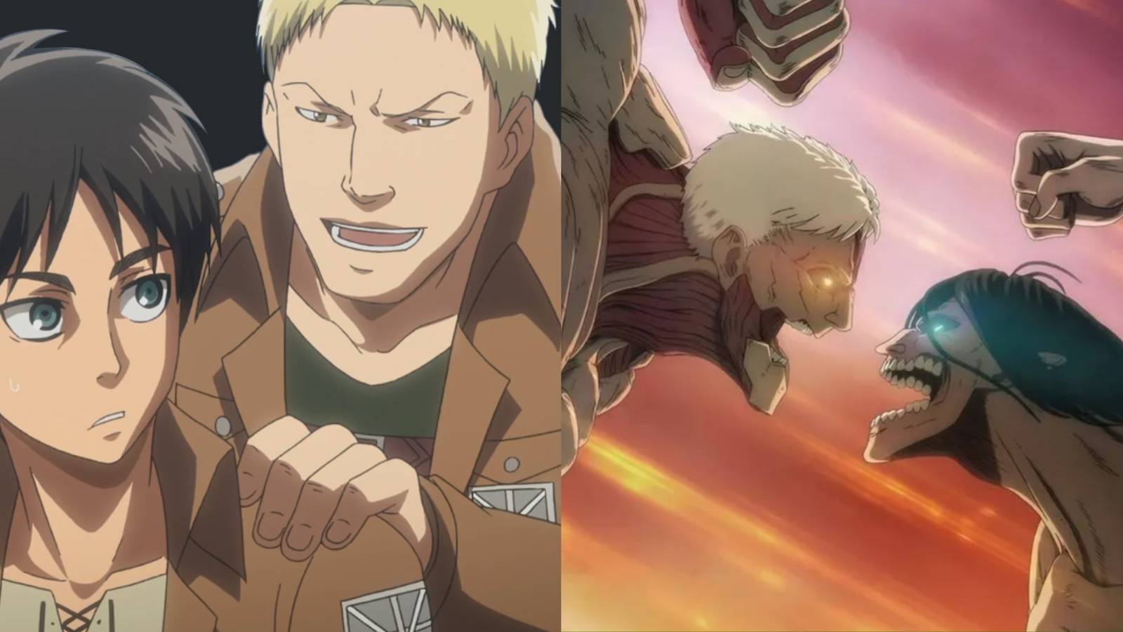 Eren Reiner Attack Titan Armored Titan Attack On Titan