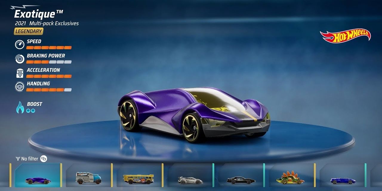 Exotique in Hot Wheels Unleashed