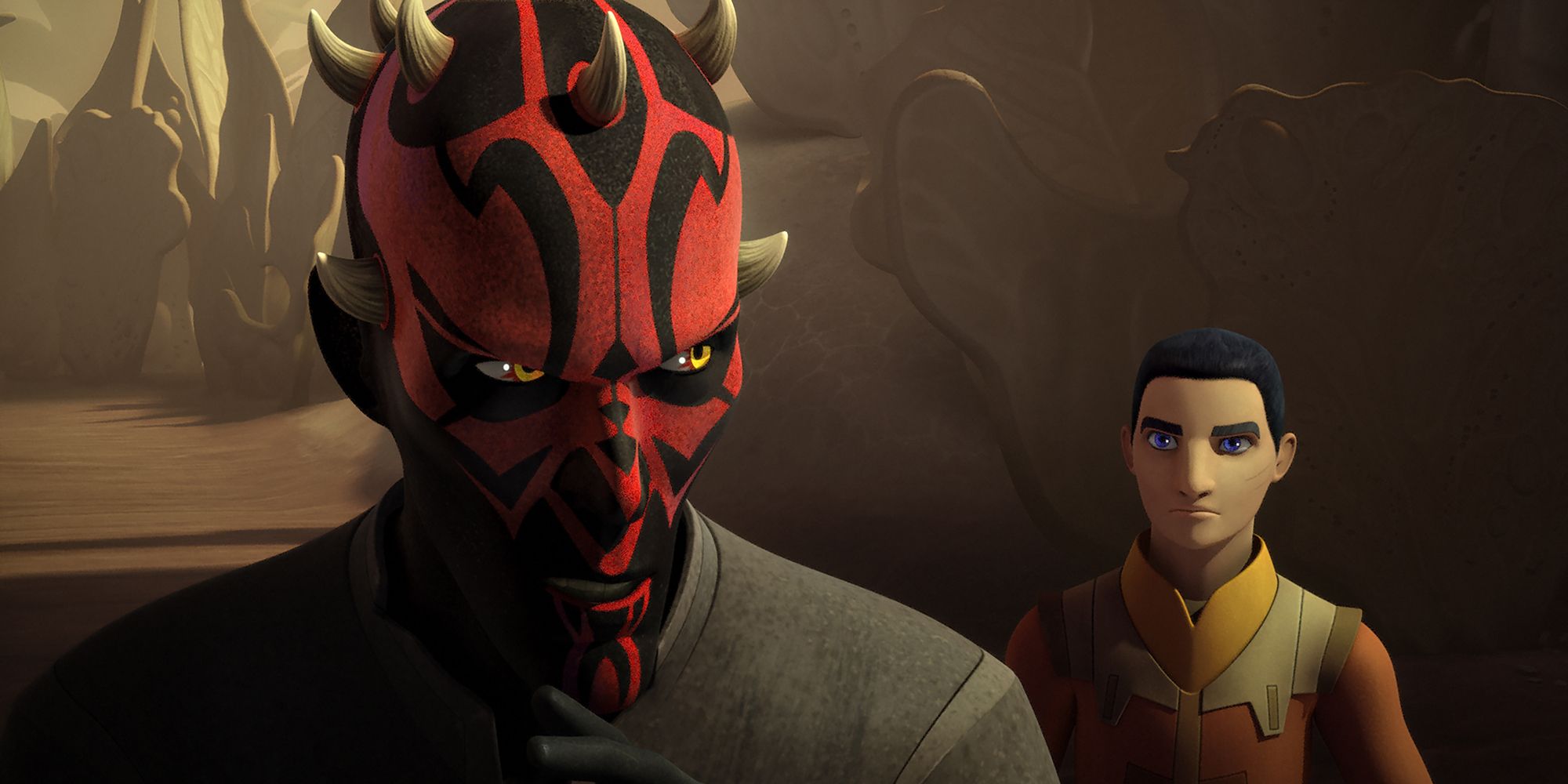 Ezra Bridger With Darth Maul