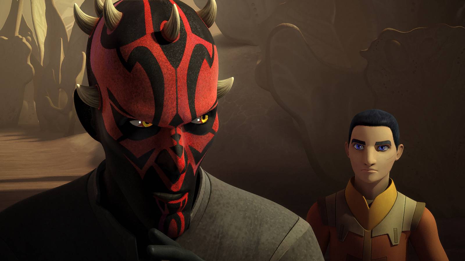 Ezra Bridger With Darth Maul