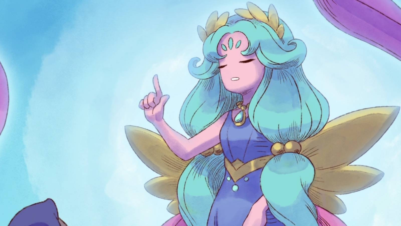 Fae Farm Wisp Mother cutscene