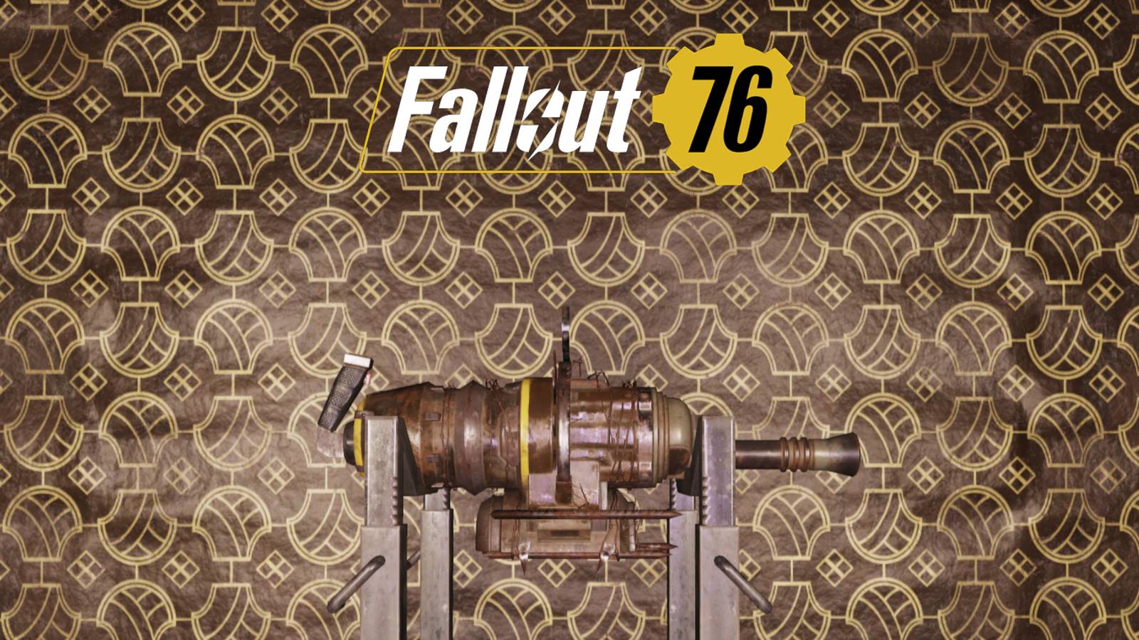 Fallout 76 Pepper Shaker Legendary Weapon on CAMP Display Rack