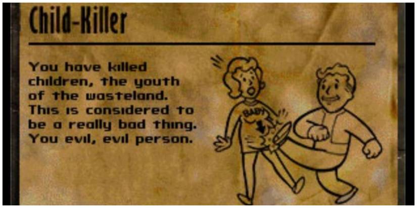 Fallout Child Killer Perk