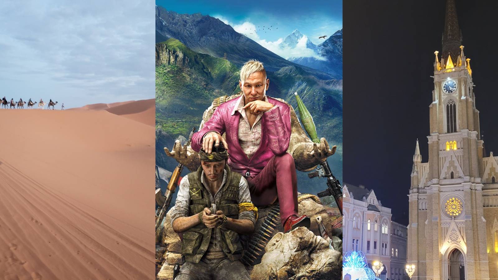 far cry 4 sahara desert morocco and novi sad serbia