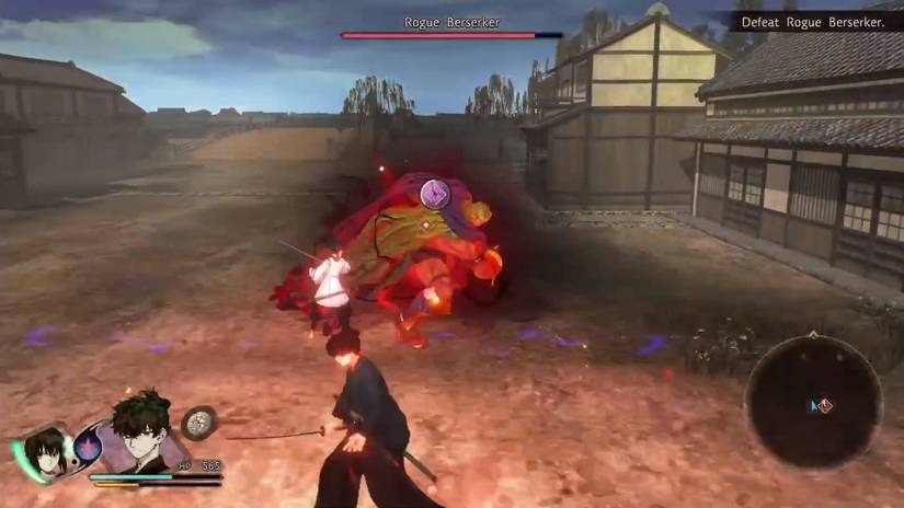 Fate Samurai Remnant_Berserker Charge
