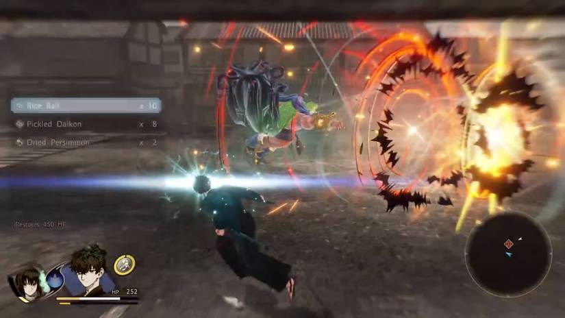 Fate Samurai Remnant_Berserker Explosive Punch