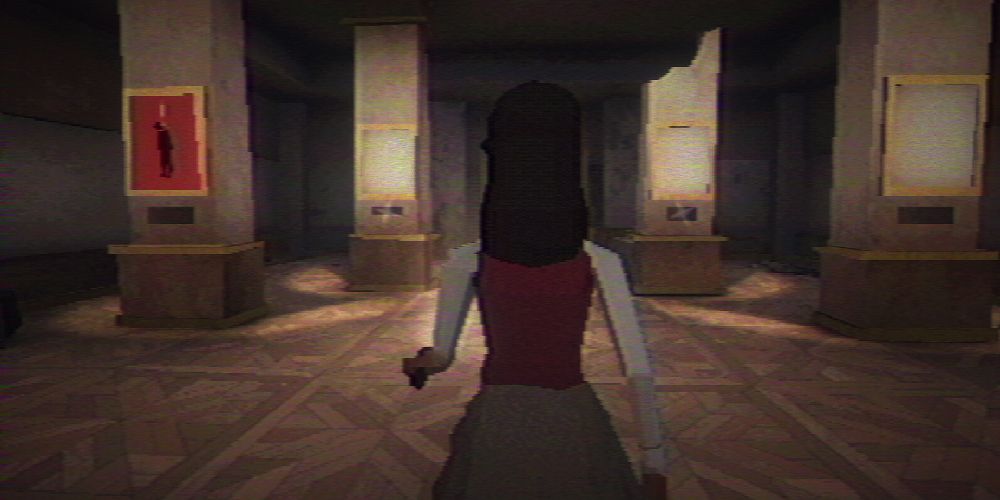 Stealth gameplay of the VHS-style quality Fear the Spotlight
