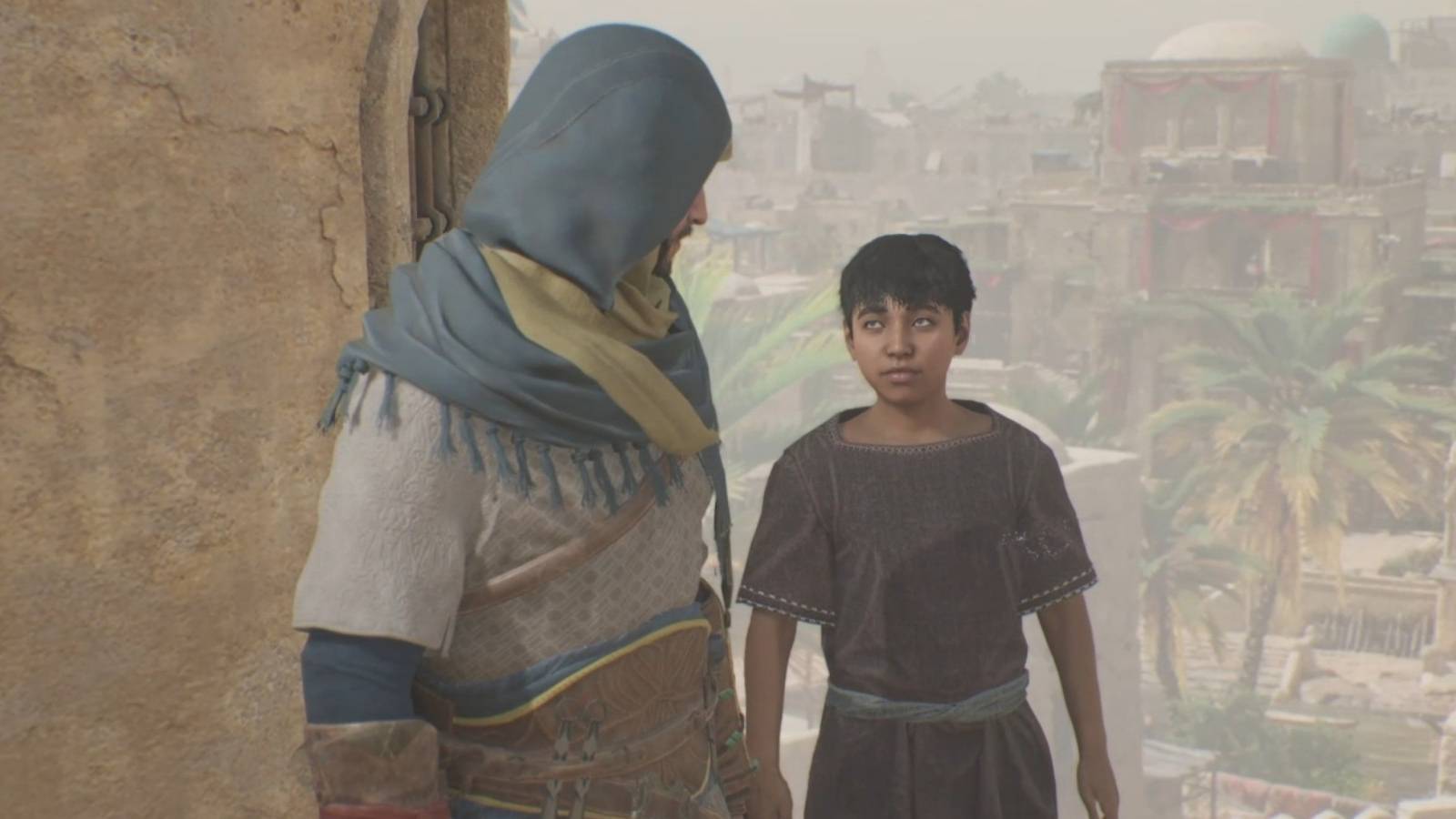 featured Assassins creed mirage where to find boy leap of the faithful location guide