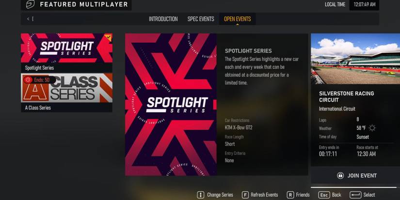featured multiplayer event types forza motorsport