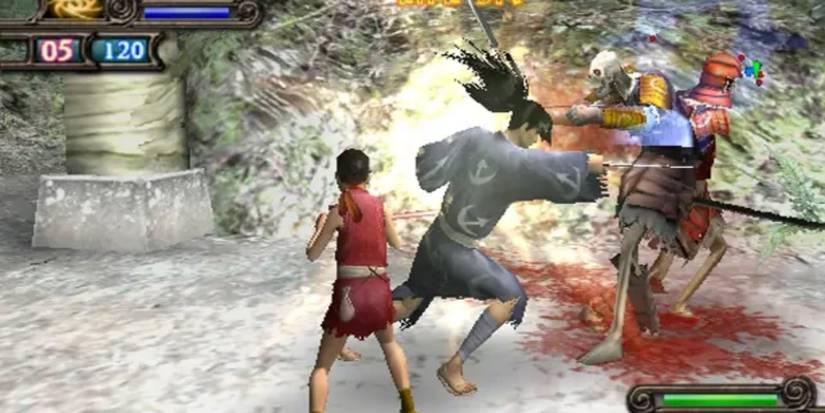 Fighting enemies in Blood Will Tell