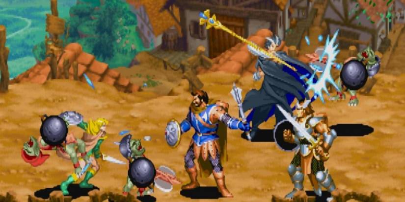 Fighting enemies in Dungeons & Dragons Chronicles of Mystara