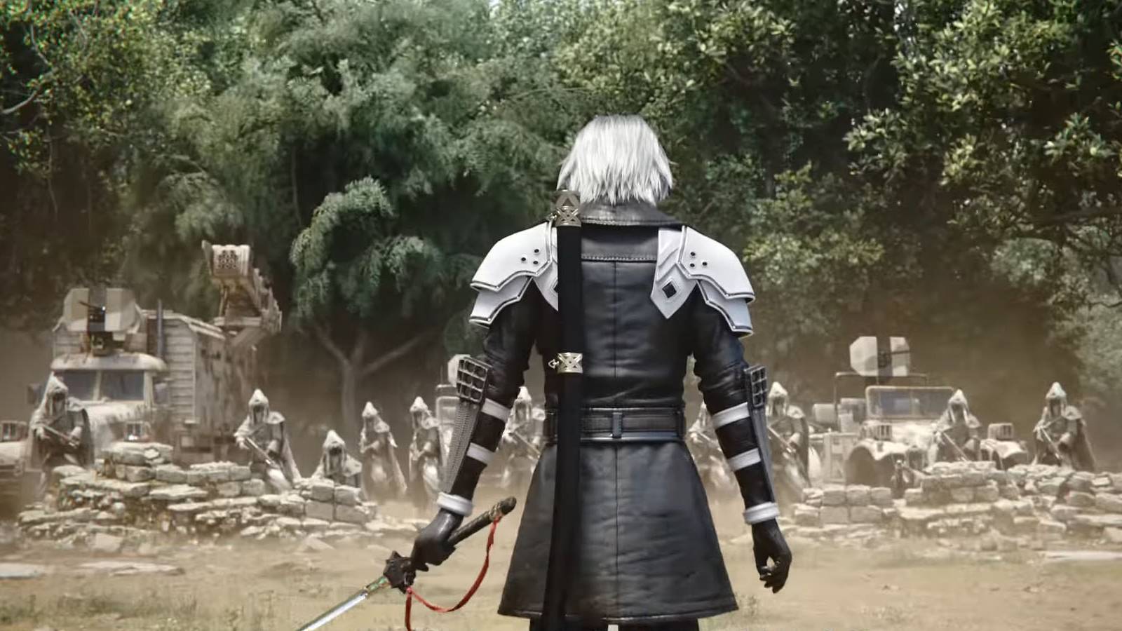 Final Fantasy 7 Ever Crisis Sephiorth back