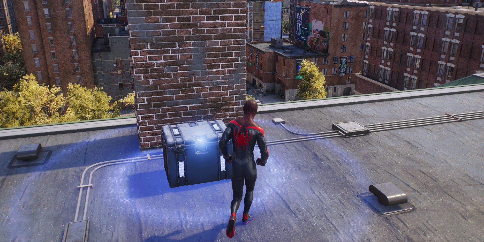 Finding a chest in Marvel's Spider-Man 2