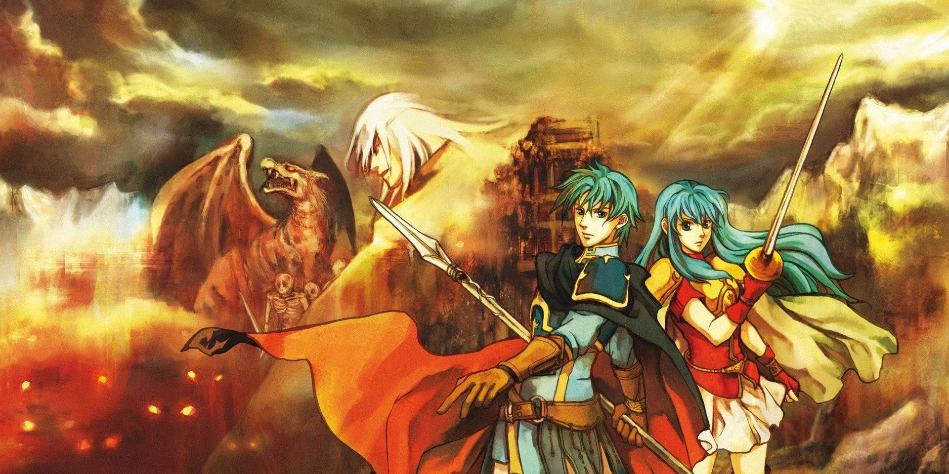 Fire Emblem Sacred Stones Cover Art 