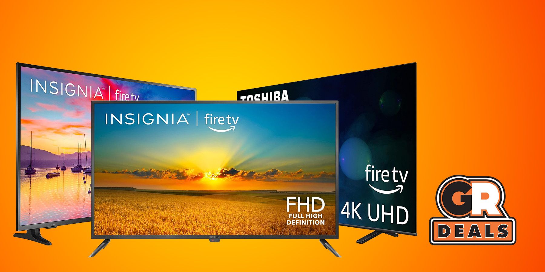 Save up to 170 on Select Insignia and Toshiba TVs