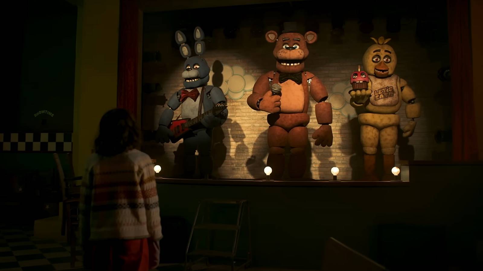 five nights at freddys animatronics