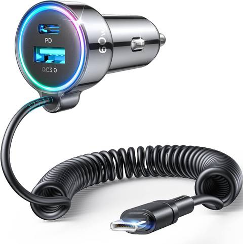 Flylead USB C 60W Super Fast Car Charger