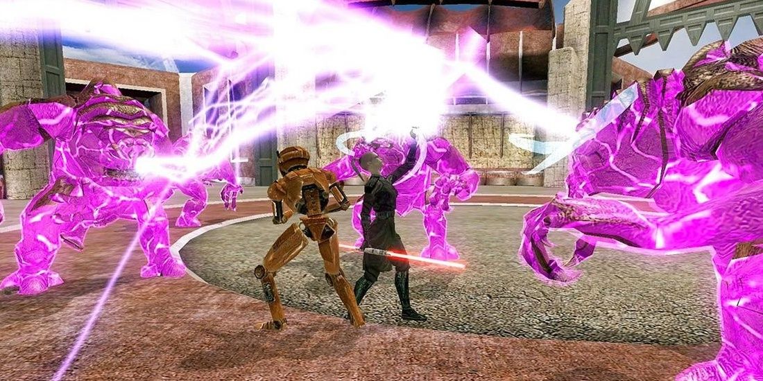 Force Lightning in Star Wars: Knights of the Old Republic