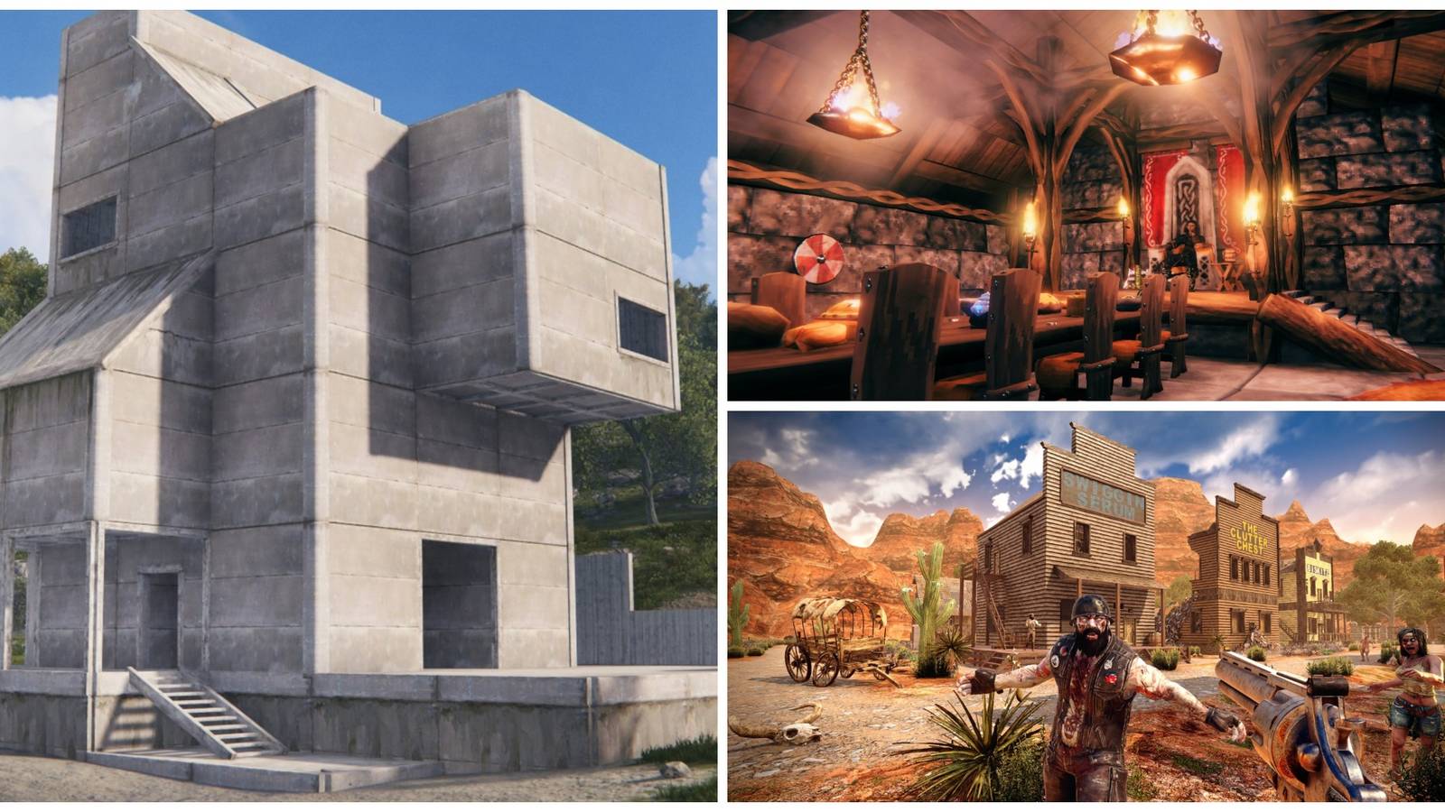 Rust Valheim, 7 Days To Die