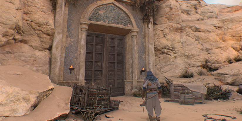 door to enter the hideout