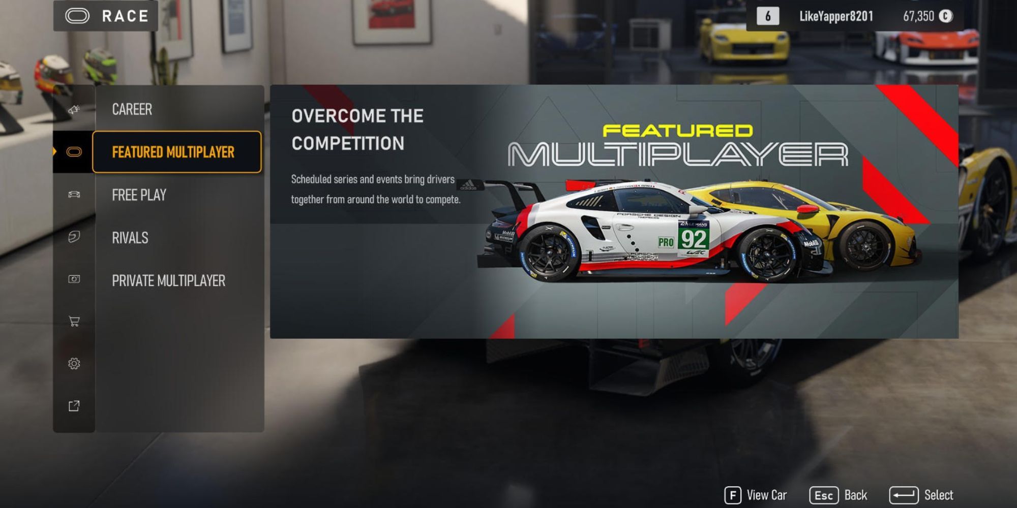 forza motorsport featured multiplayer mode