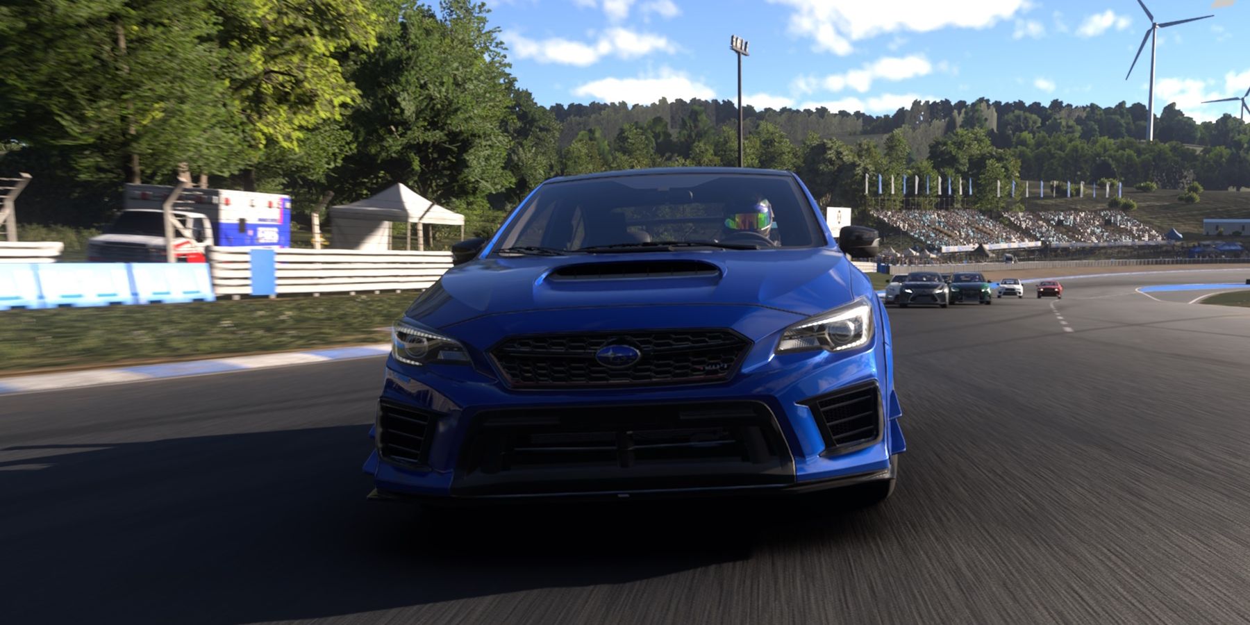 Forza Motorsport race Subaru