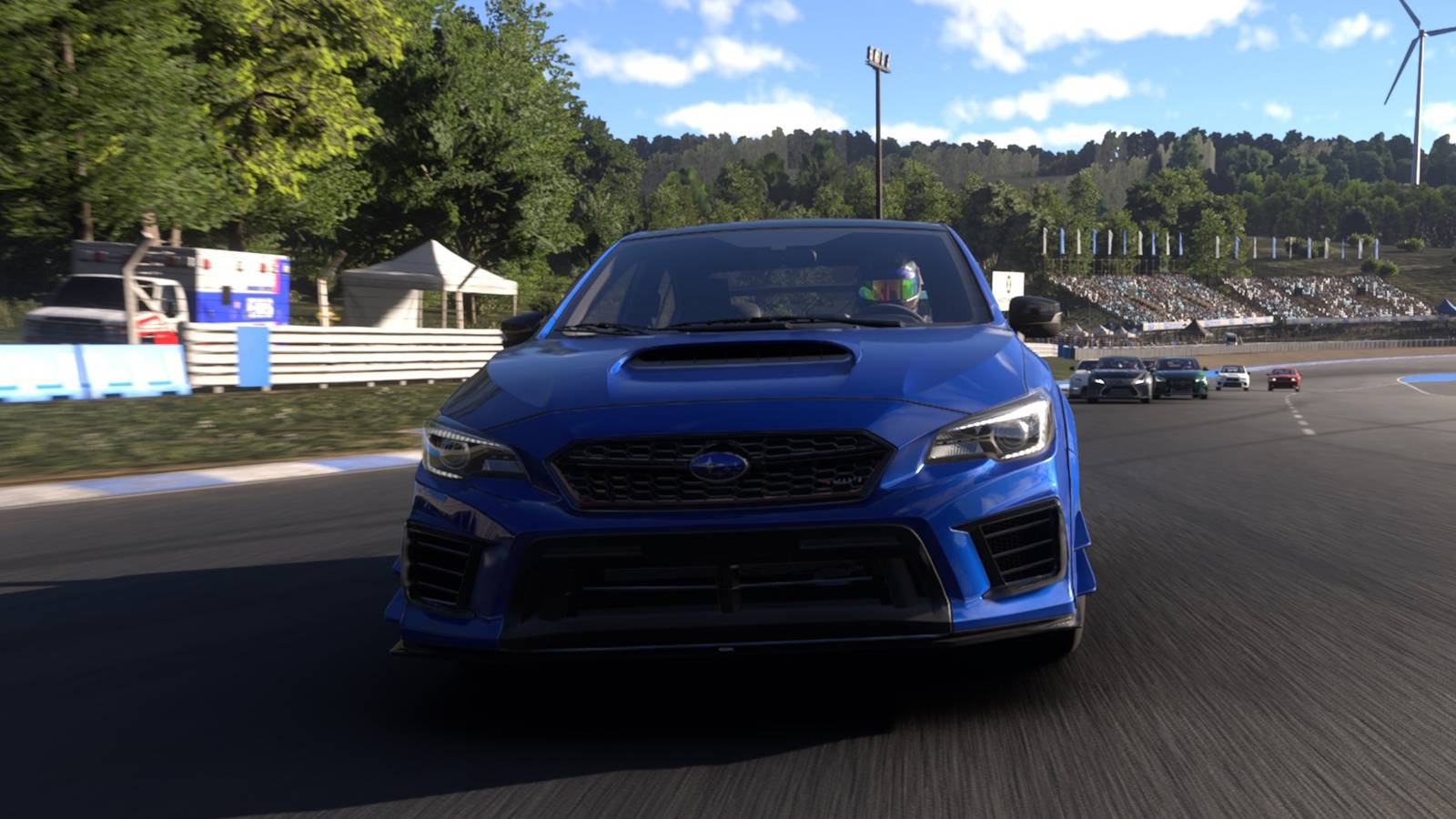 Forza Motorsport race Subaru