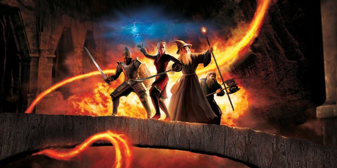 Key art of LOTR 3rd Age video game