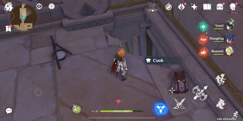 Genshin Impact Dune of Magma Hidden Hole