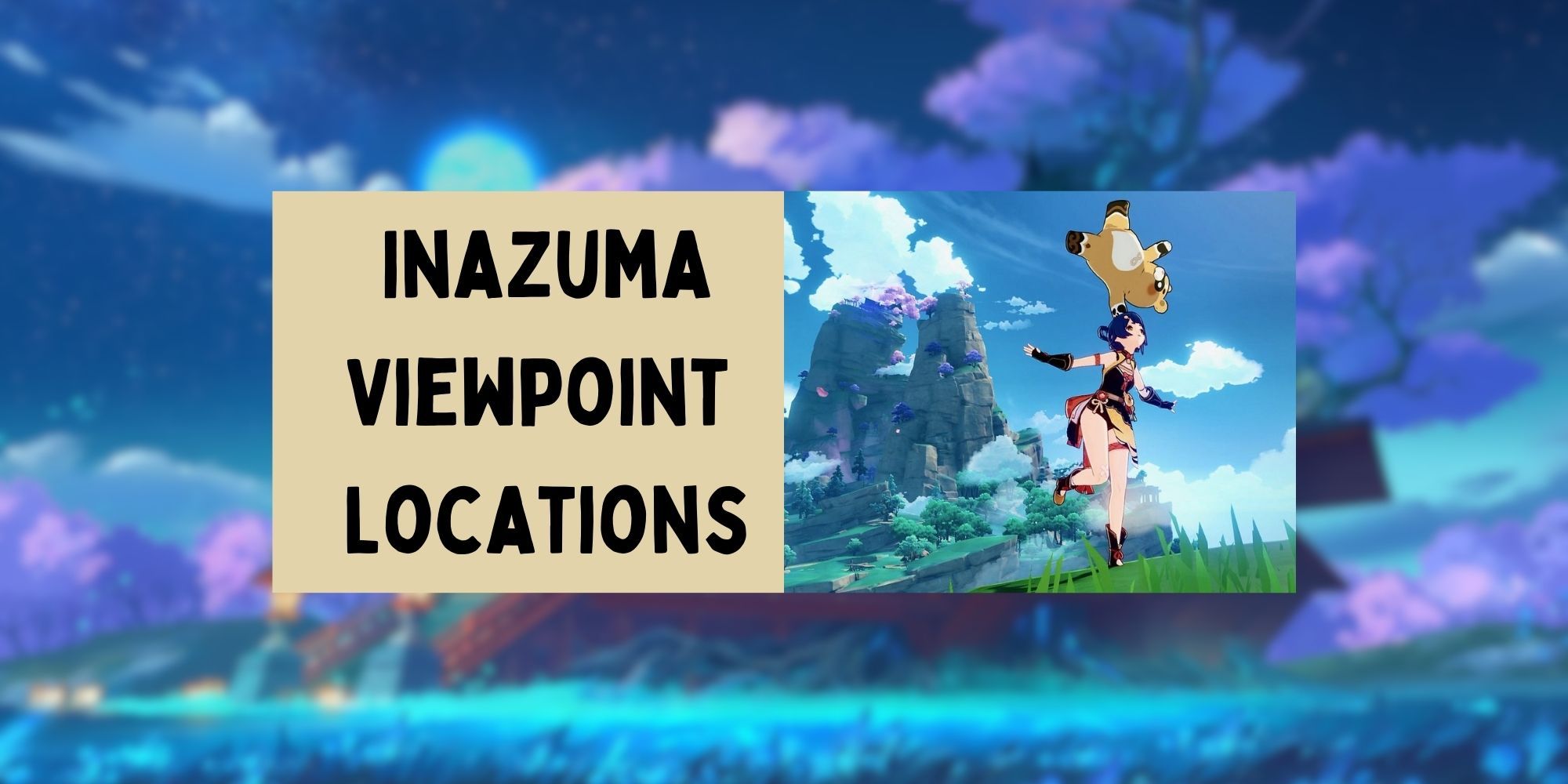 Where To Find All Inazuma Viewpoints In Genshin Impact