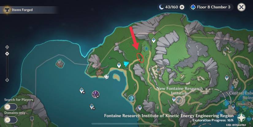 Genshin Impact Road to Singularity cave enrtrance 