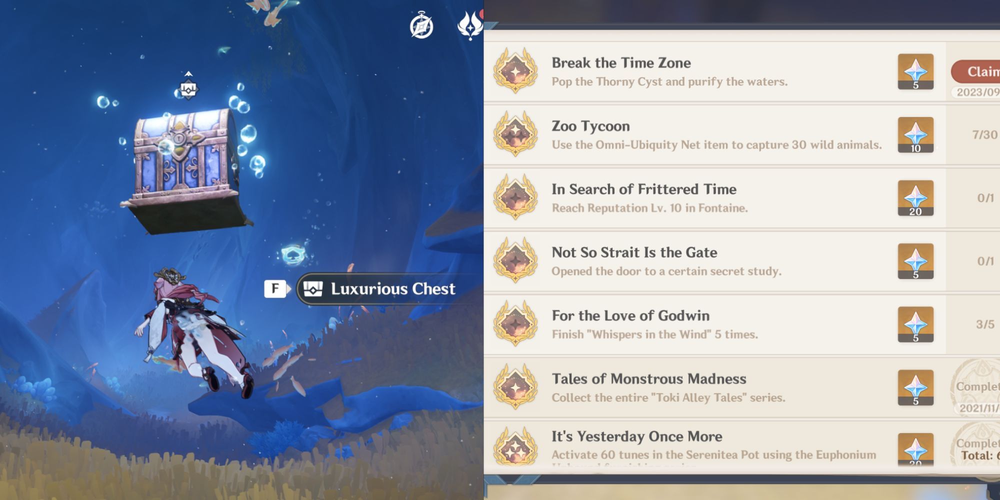 Genshin Impact Secrets Revealed: Crush the Thorny Cyst for Hidden Luxurious Chest!