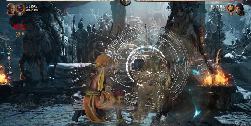 Geras using World stop