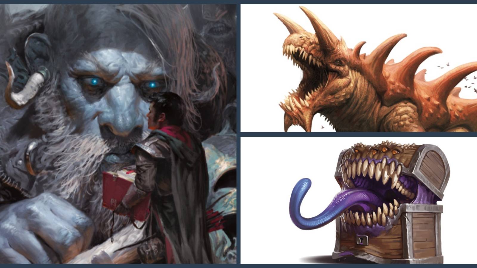 Giant, Tarrasque, Mimic