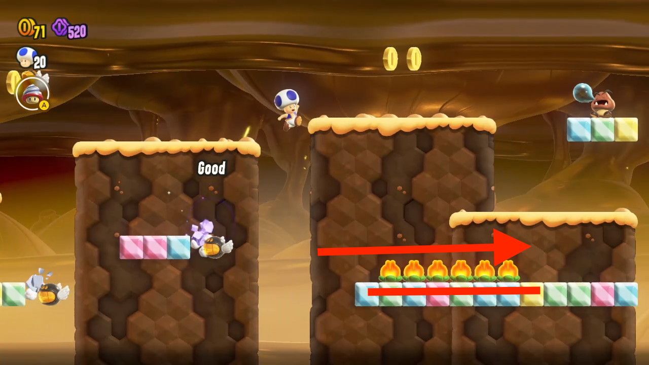 Gnawsher Lair: Mario Wonder Course Guide (Seed and Flower Coin Locations)