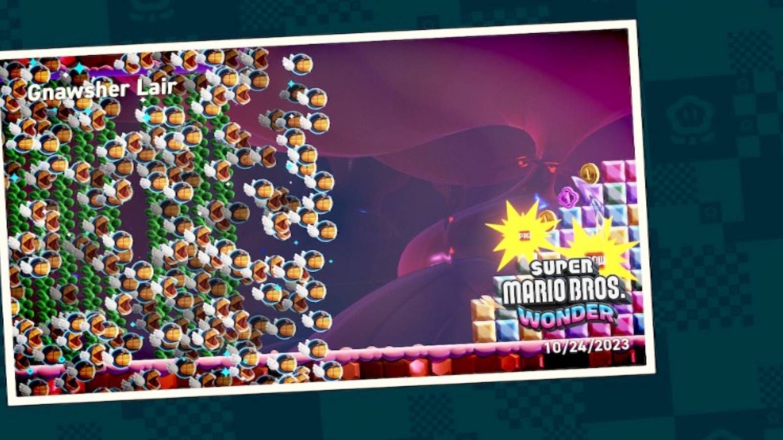 Gnawsher Lair mario wonder