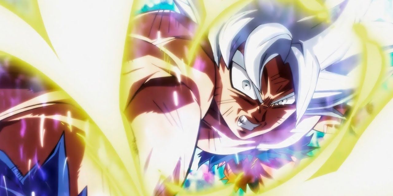 Goku angry at Jiren in Dragon Ball Super Cropped