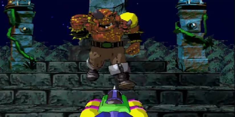 Gameplay screenshot from Goosebumps attack of the mutant 