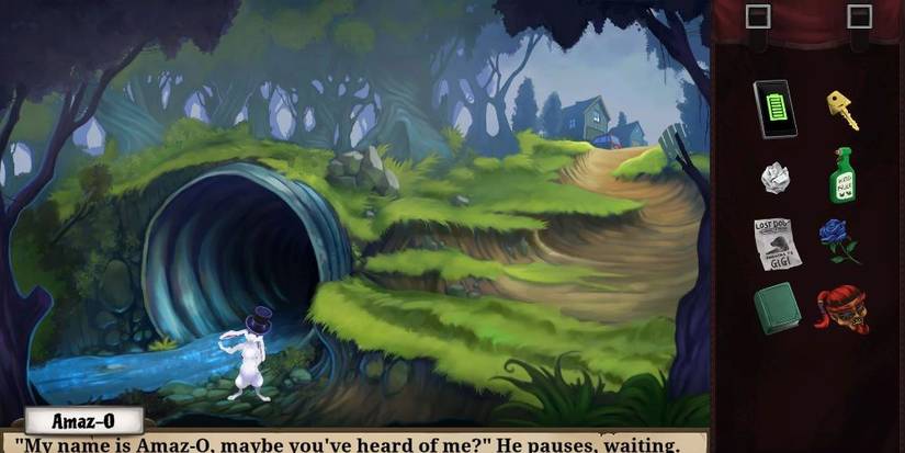 Gameplay screenshot from Goosebumps the game 