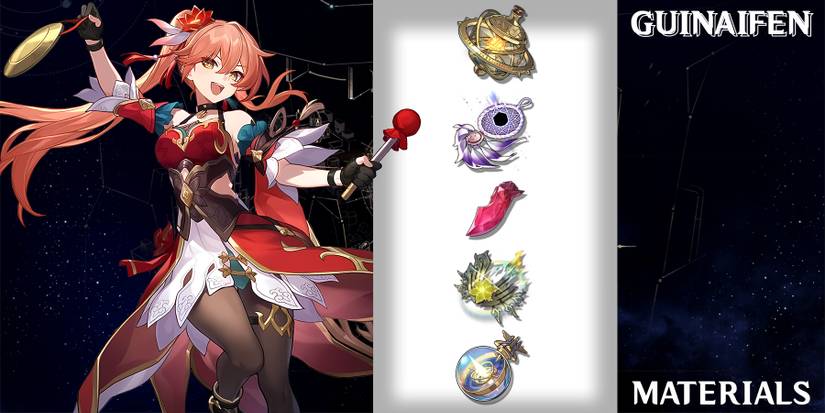 guinaifen level up materials in honkai star rail