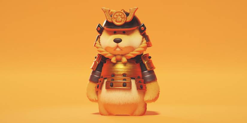 Hachi's Gold Samurai Outfit