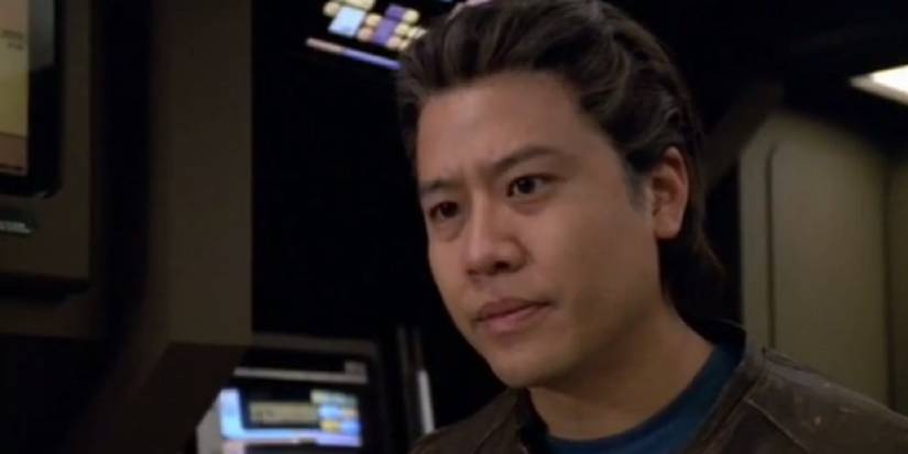 Harry Kim old in the episode Timeless