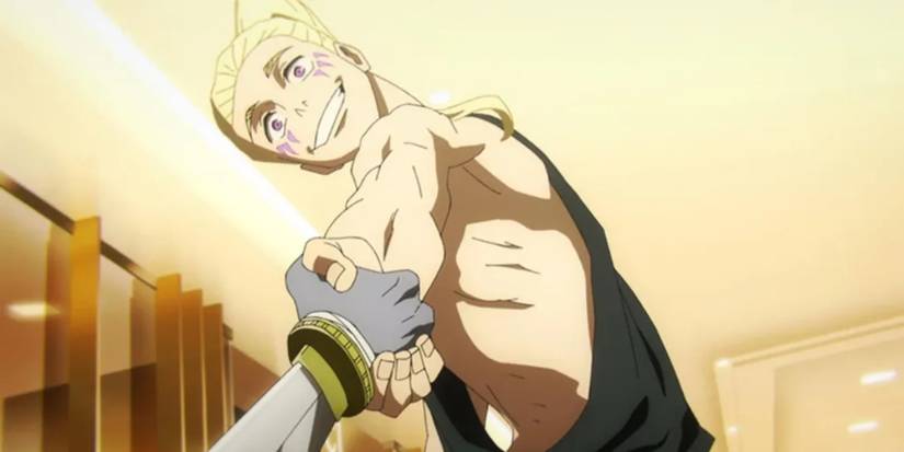 Haruta Shigemo holding a sword JJK