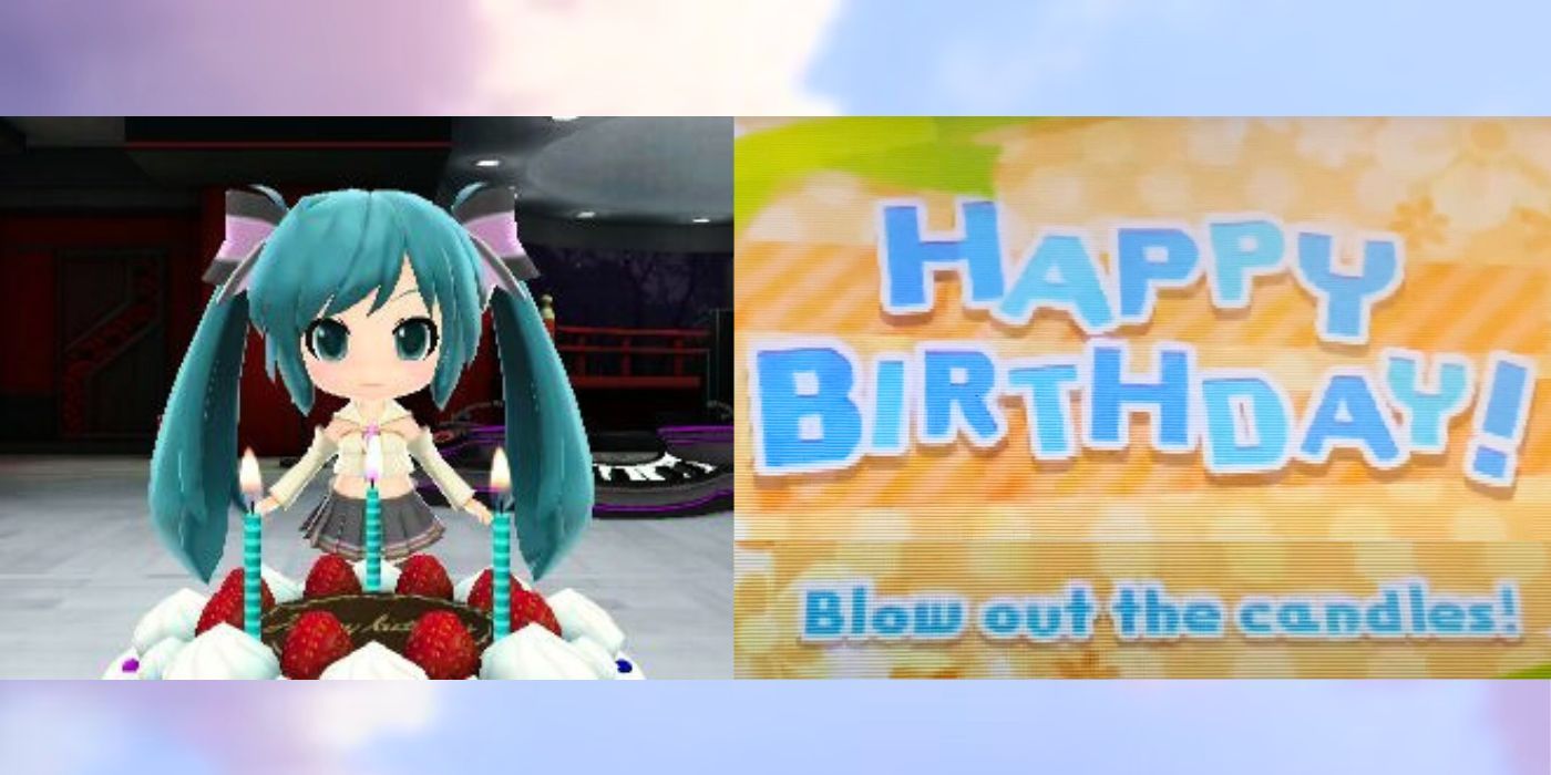 Hatsune Miku Project Mirai DX Birthday Greeting