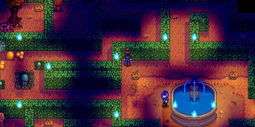 haunted maze in stardew valley 