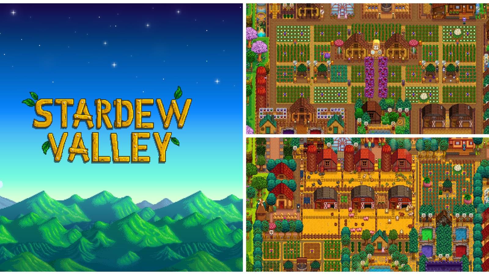 Stardew Valley Farm Designs