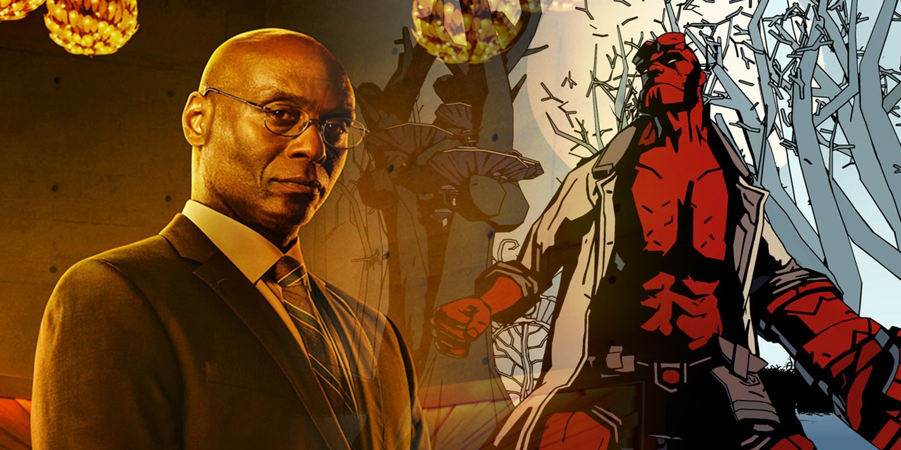 Lance Reddick will star as Hellboy in one of his final roles