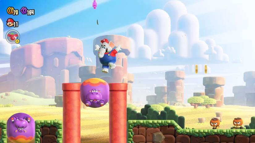 here comes the hoppo mario wonder